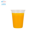 Custom Disposable Mini Eco Friendly Portable Clear Pp Plastic Juice Cup For Juices Drinking Travel Takeaway With Dome Lid 400Ml